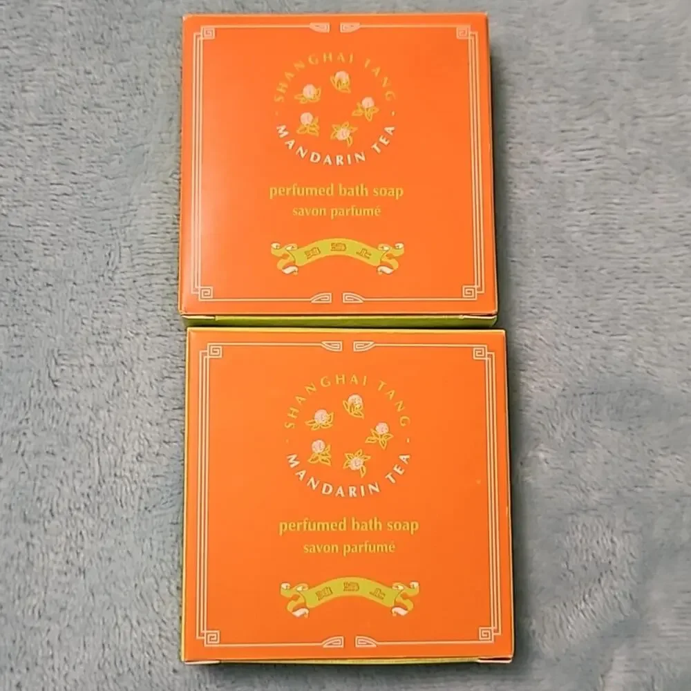 2 Shanghai Tang Mandarin Tea bath soap